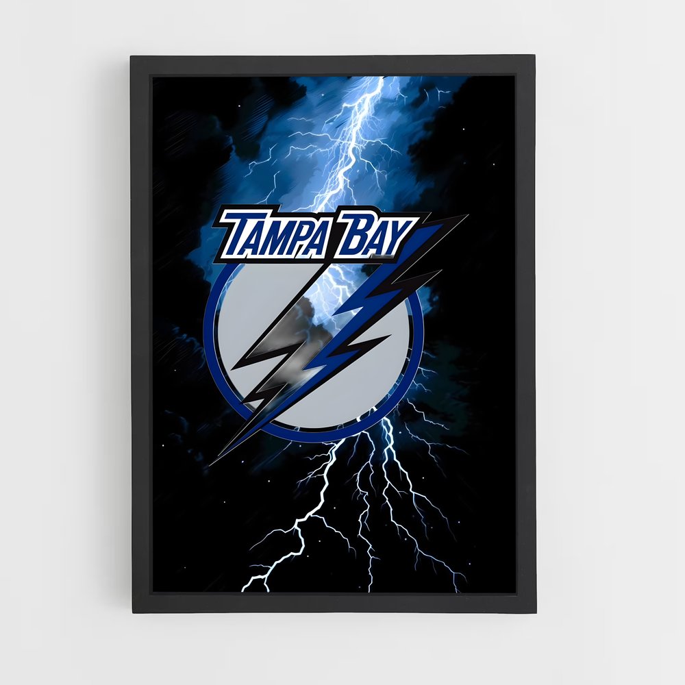 Poster Thunder Flash – affiche Hockey sur glace (vue 2)